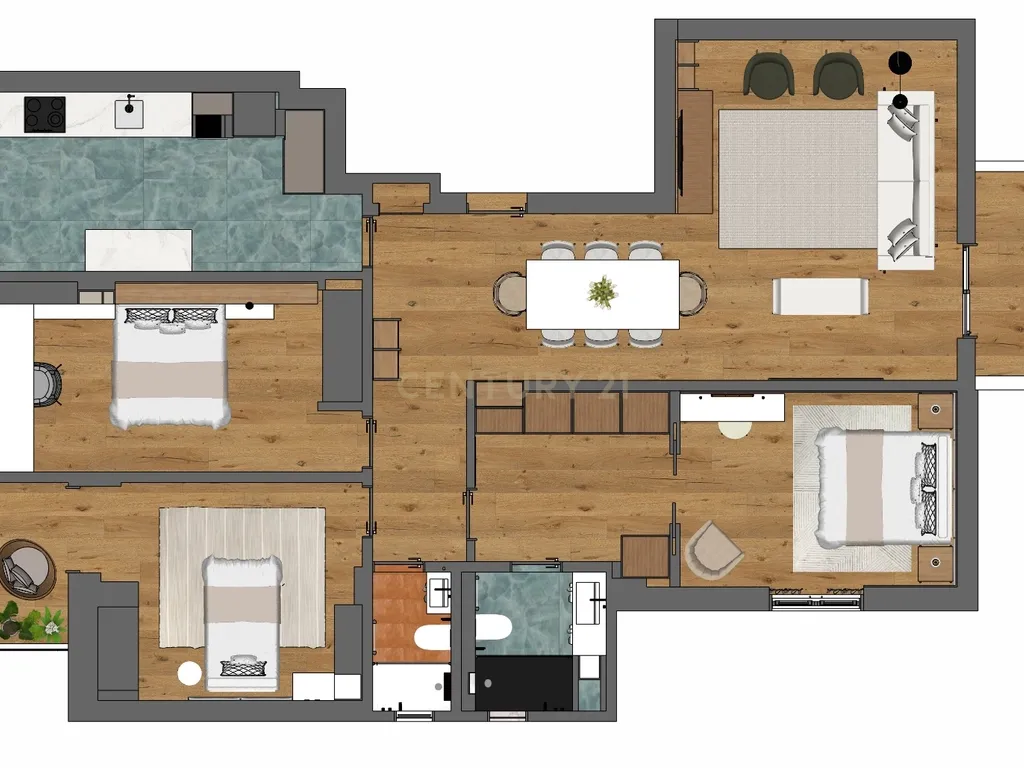 T3 Apartment in Águas Livres, Amadora - image 25